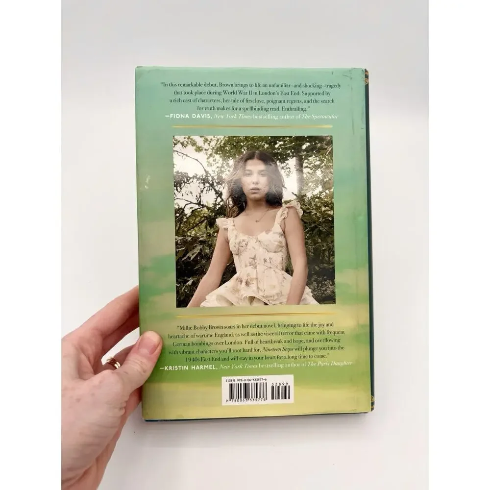 Millie Bobby Brown Autograph Signed Nineteen Steps Book